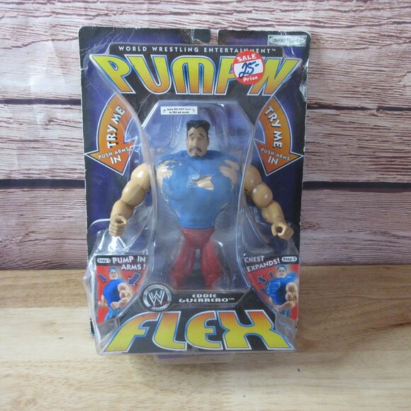 WWE Pump’n Flex Eddie Guerrero Action Figure Boxed Jakks Pacific READ - Picture 2 of 4